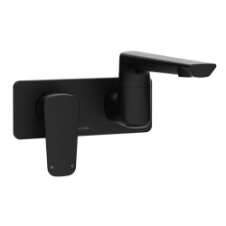 Axiss II Wall Mounted Swivel Basin/Bath Mixer 35mm Left-Handed