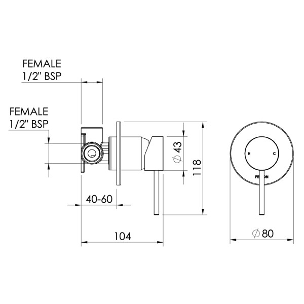 LCSMC Linea Shower Mixer 02