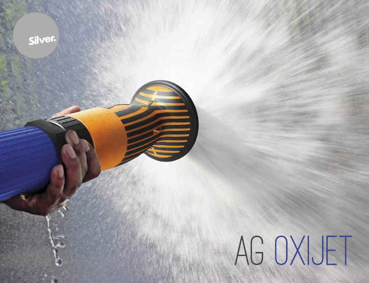 Ag Oxijet® Water saving wash down nozzle awarded Silver at Best Design Awards for conceptual/experimental product.
